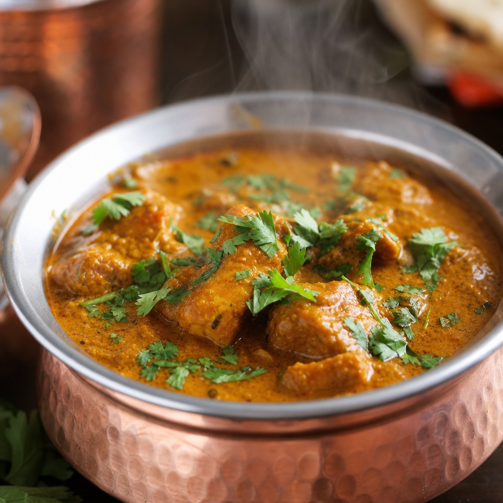 Fresh hot Indian curry